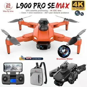 L900 Pro SE MAX GPS Drone 4K Professional Dual HD Camera 5G WIFI 360°