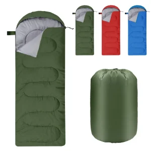 Camping Sleeping Bag Ultralight Waterproof 4 Season Warm Envelope