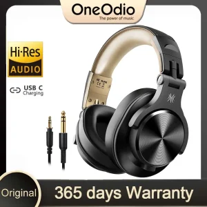 Oneodio Fusion A70 Wireless Bluetooth Headphones Bluetooth 5.2 Headphones Hi-Res Audio