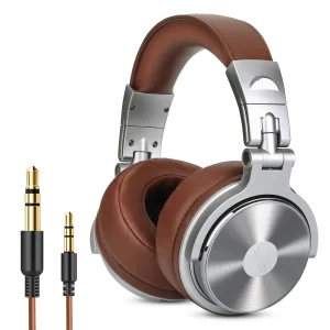 Oneodio Pro 30 Professional Studio DJ Headphones With Microphone Over Ear Wired Earphones