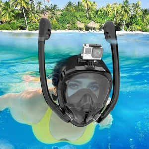 Full Face Snorkel Mask 180°Panoramic View
