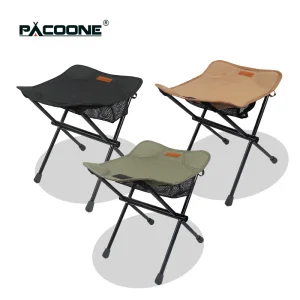Folding Stool Aluminum Alloy Minin Storage Chair Camping Fishing Chair Picnic Lightweight Furniture New