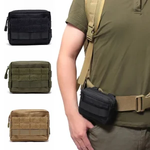 Utility Gadget Gear Pocket Waterproof Carry Accessory EDC Belt Hanging Waist Bag