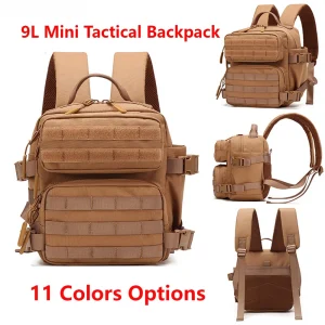 Mini Outdoor Pack for Women Men EDC Camping Hiking Rucksack